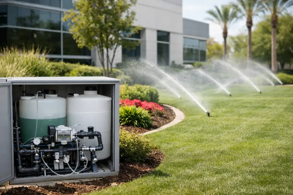 Commercial Landscape Fertigation That Performs