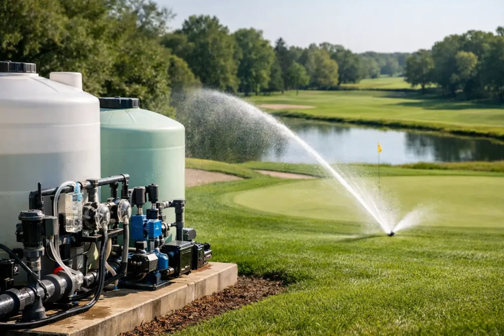Golf Course Fertigation That Protects Turf Budgets
