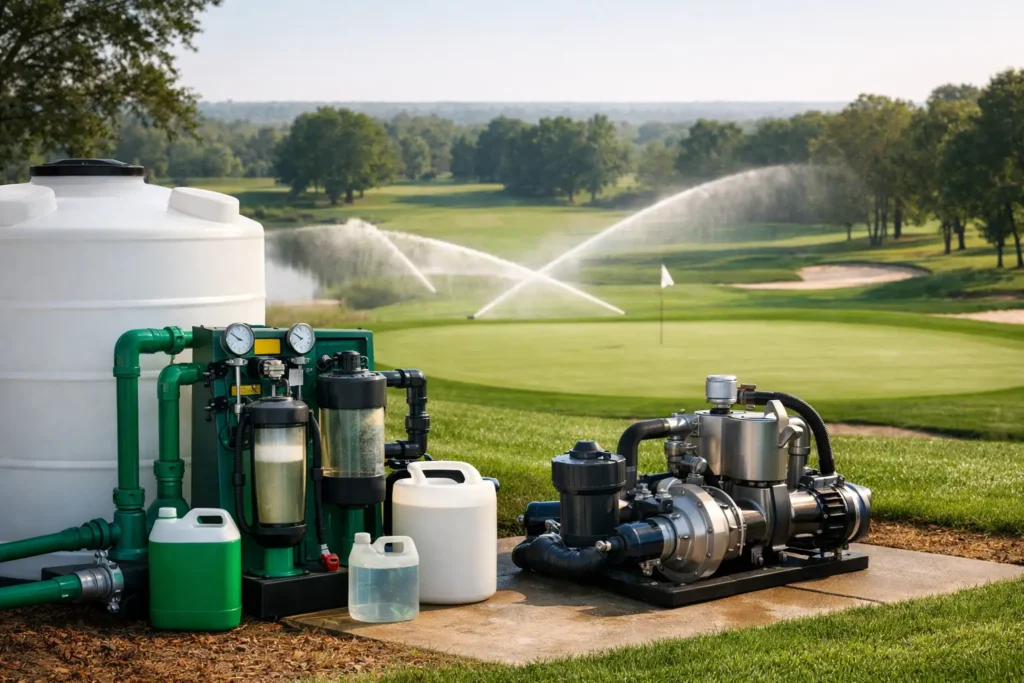 Best Golf Fertigation Equipment: What to Buy