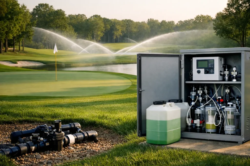 Best Quality Golf Fertigation Starts With Control