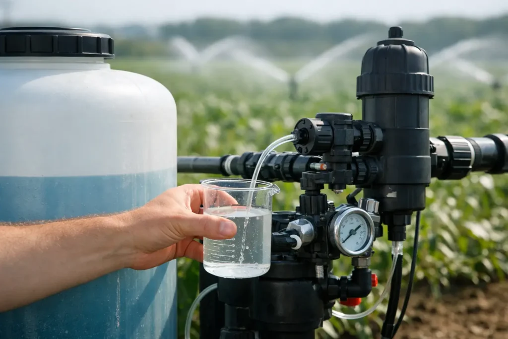 Calibrating Irrigation Fertilizer Injectors