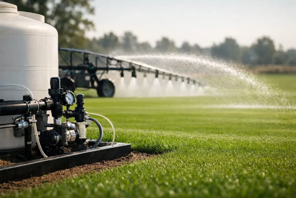 Commercial Fertigation Guide for Better Turf