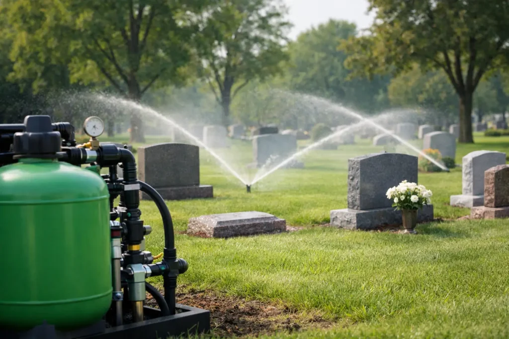 Fertigation for Cemetery Grounds That Performs