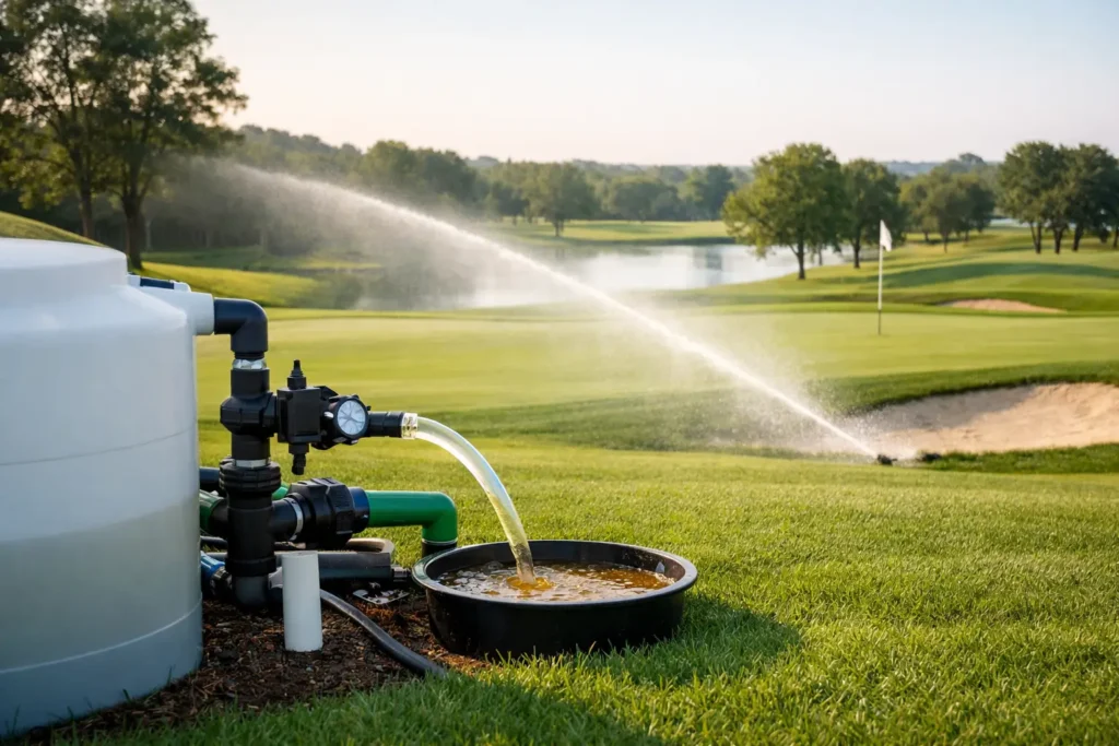 Fertigation for Growing Better Golf Course Turf