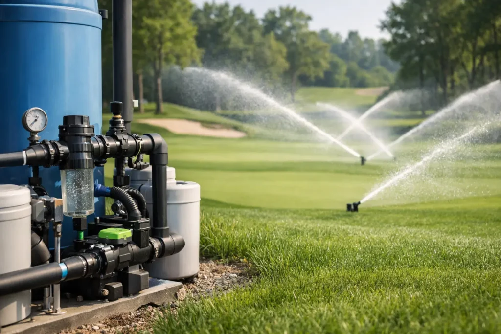 Fertigation Water Savings That Protect Turf Quality