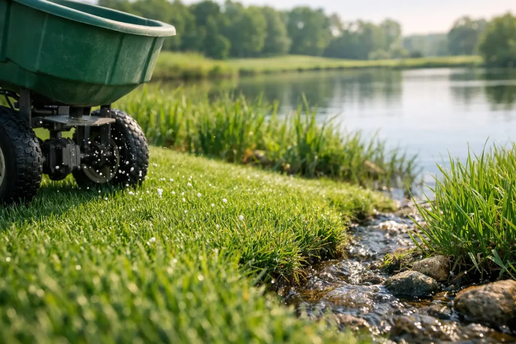 How to Reduce Fertilizer Runoff on Turf Areas