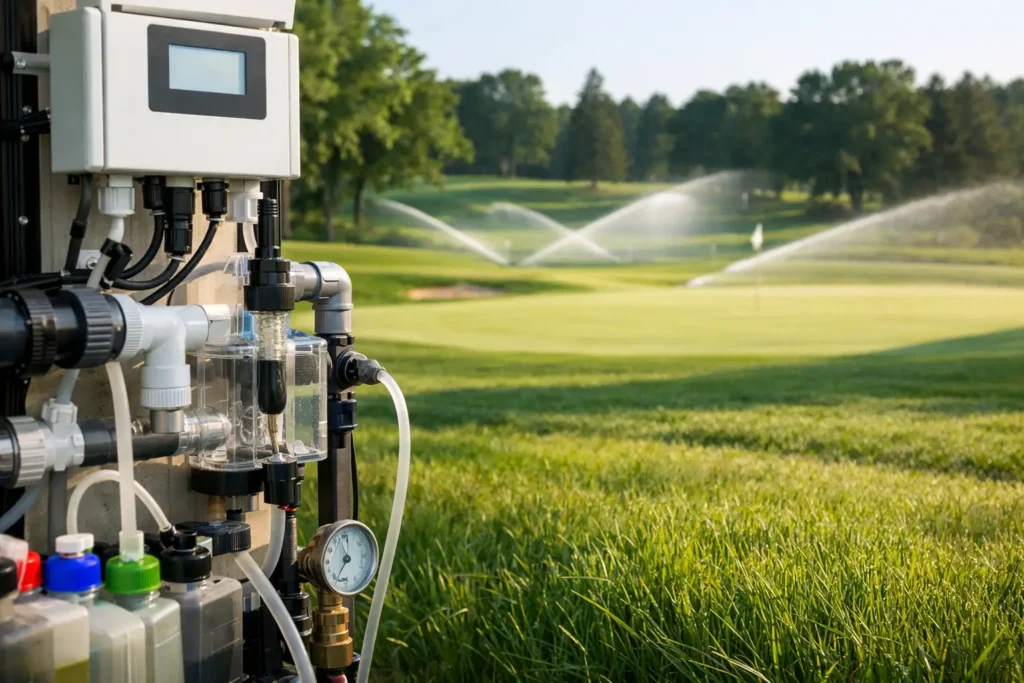 PPM Monitoring for Fertigation That Protects Turf