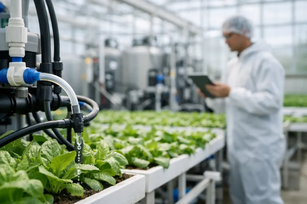 Controlled Environment Fertigation for Better Crops