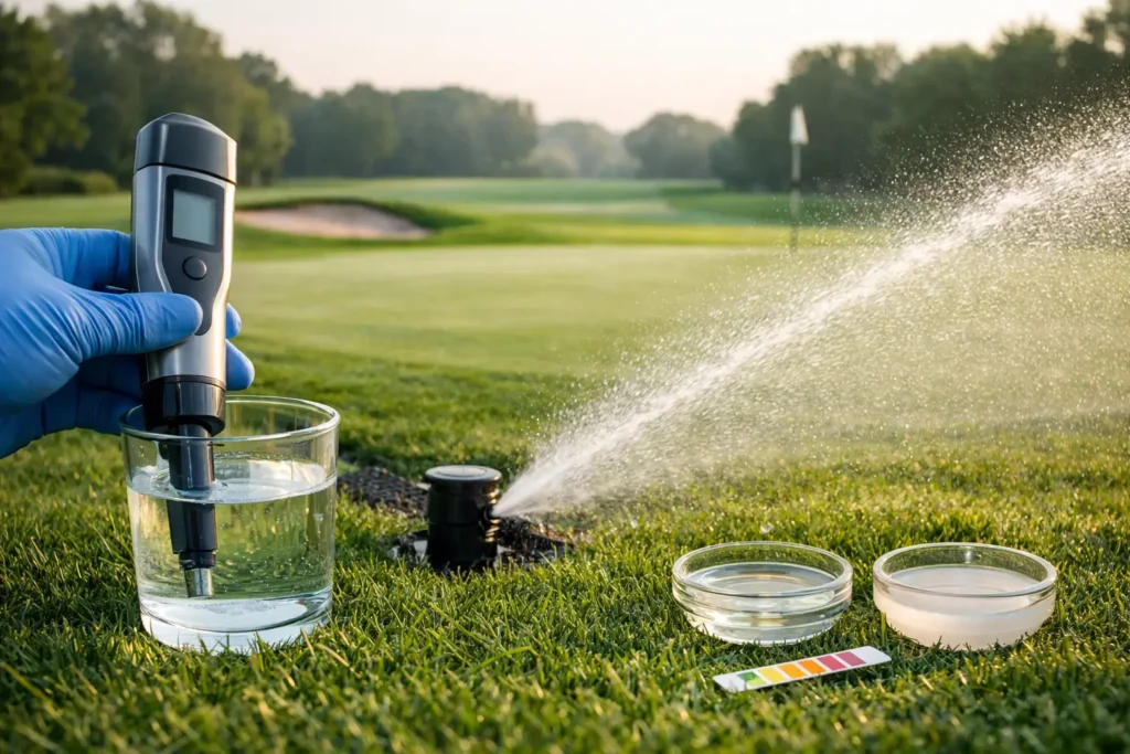 How to Balance Irrigation pH for Better Turf