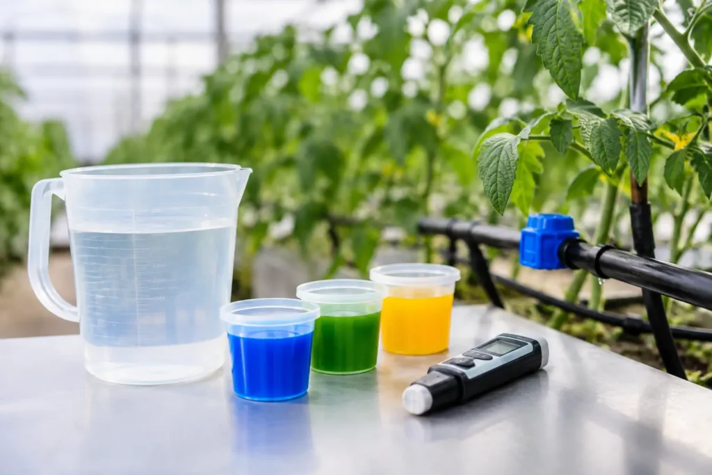 How to Calculate Nutrient Dilution for Fertigation