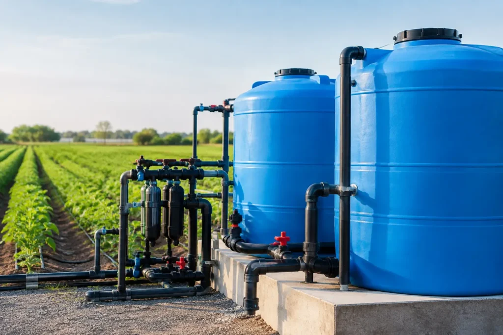 How to Size Fertigation Tanks for Your Site