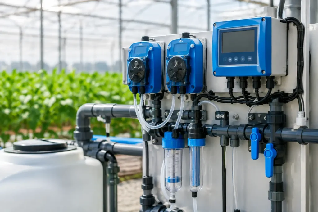 pH Control Equipment for Precise Fertigation