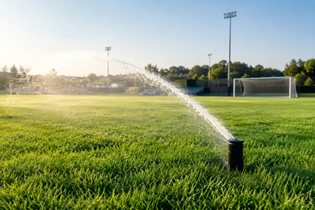 Sports Field Water Savings That Protect Playability