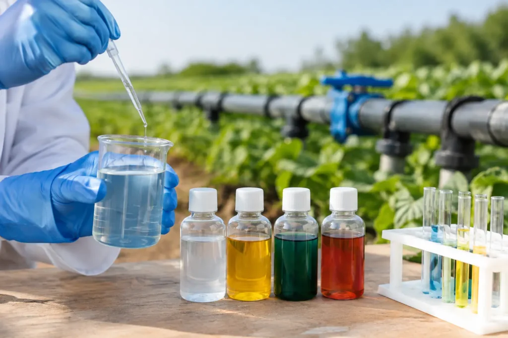 Chemical Compatibility Checks for Fertigation