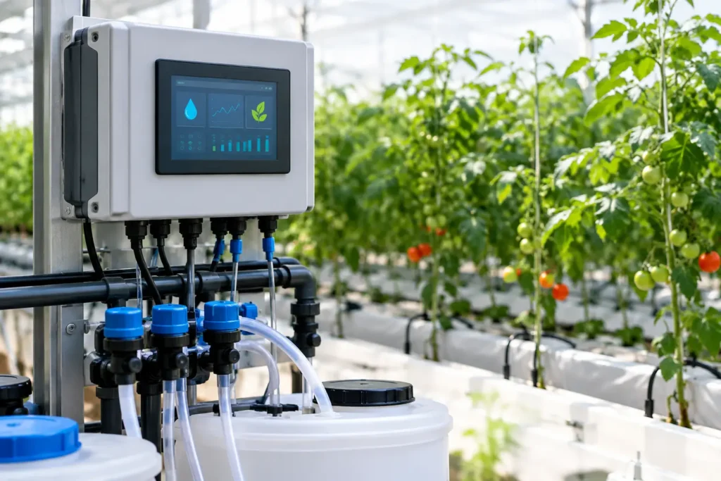 How EC Controllers Improve Fertigation Accuracy
