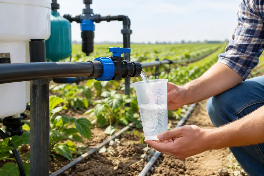How to Test Irrigation Flow for Better Fertigation