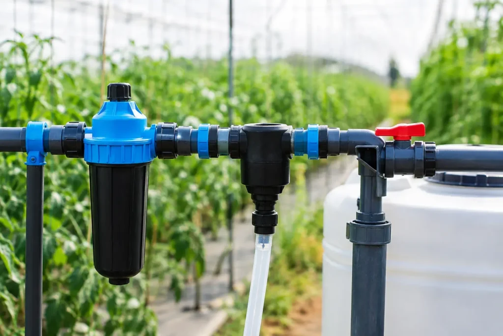 What Is Injection Ratio in Fertigation Systems?